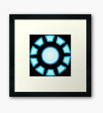 Iron heart Framed Print