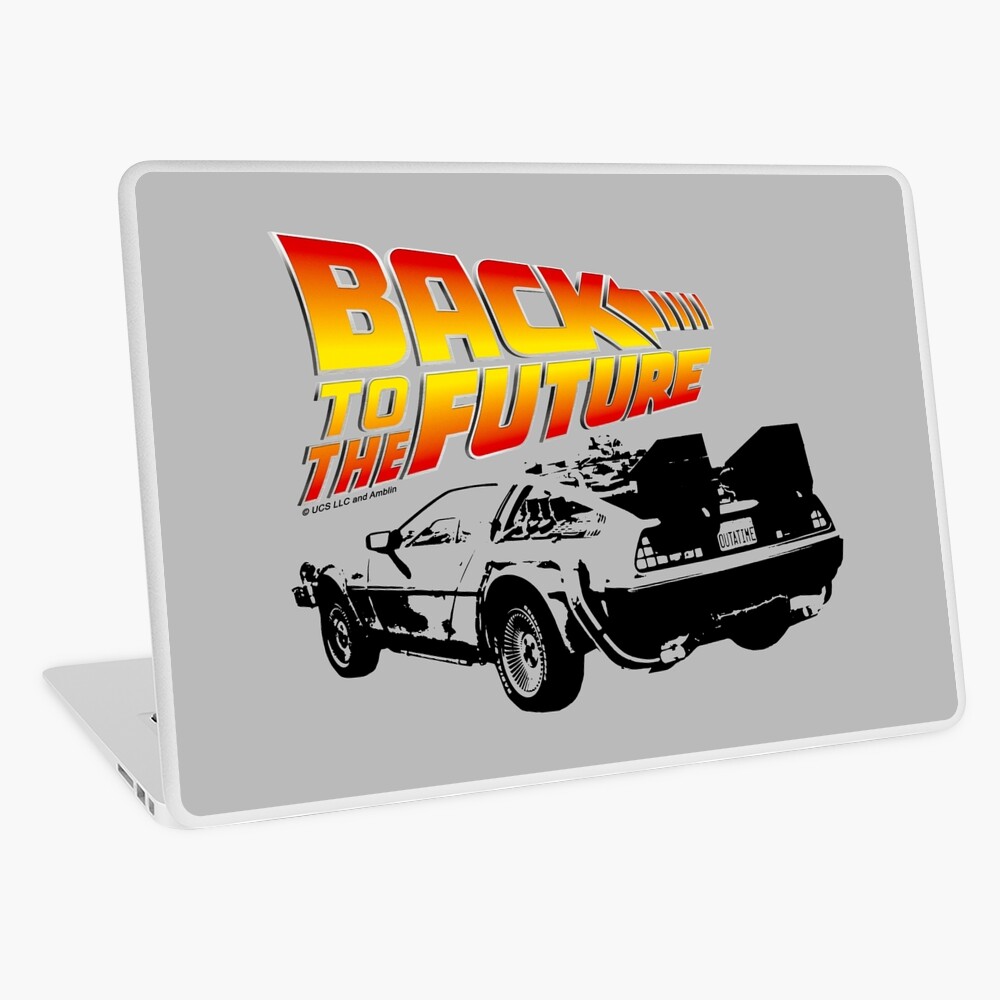 back-to-the-future-delorean-stencil-fan-art-laptop-skin-by