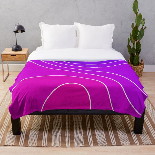 Item preview, Violet and Pink Abstract, Minimalist Art, Simple Pattern, Wave Abstract designed and sold by bluesky26.