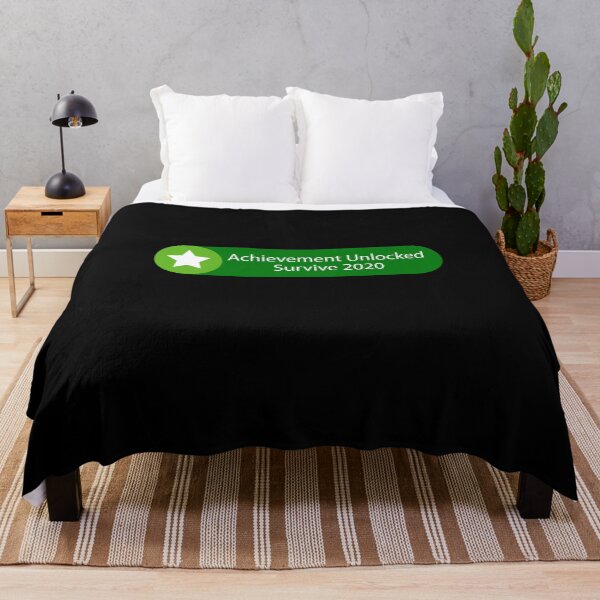 Item preview, I Survived 2020 Funny Gamer Achievement designed and sold by LushCatDesign.