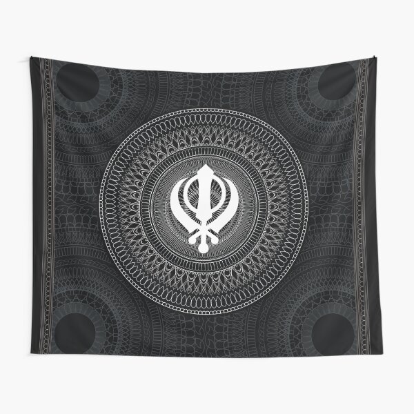 Khanda Mandala (V2) - SimmyGhatt Tapestry