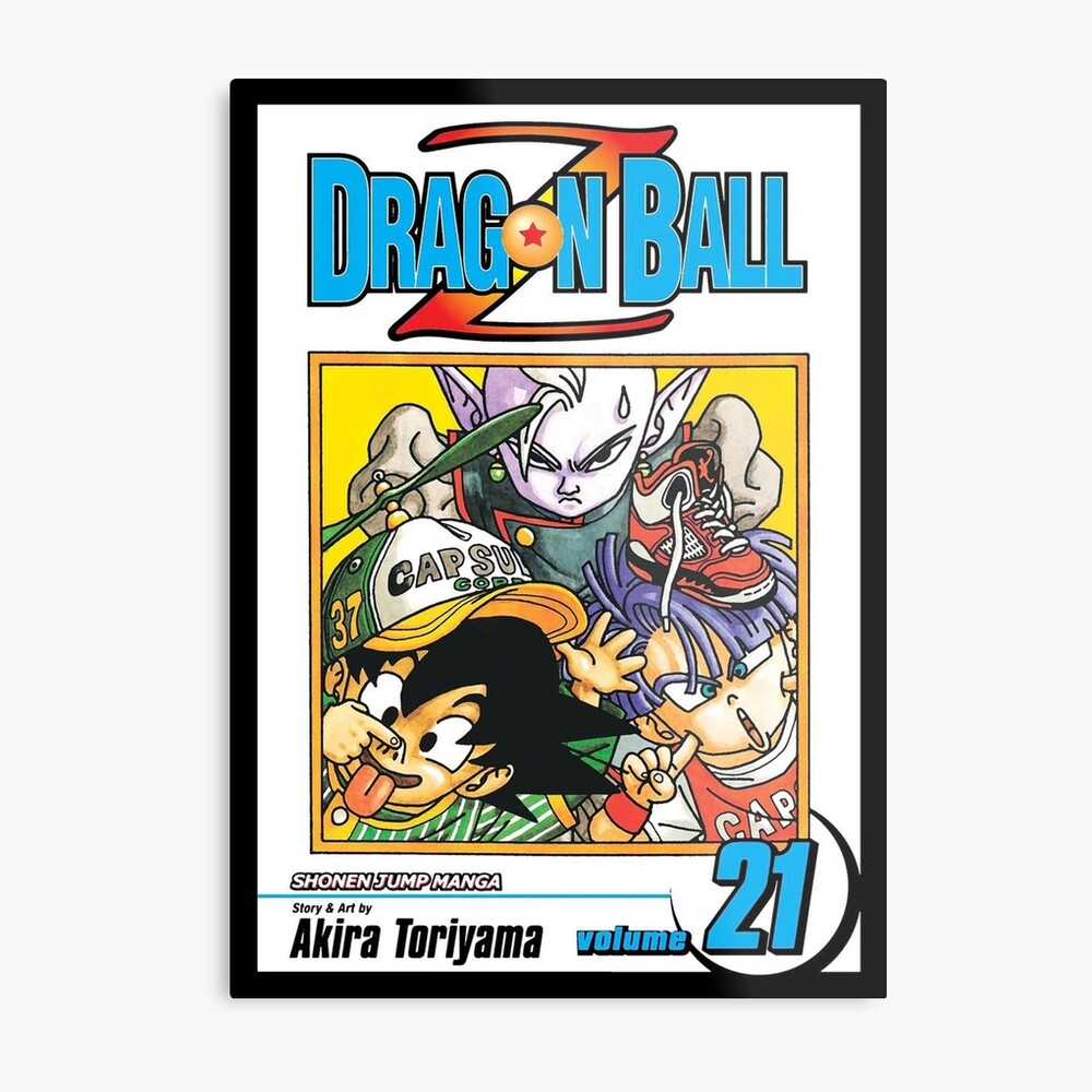 Dragon Ball, Dragon Ball Z Cover 21 Art Print for Sale by ElenaArtDecor