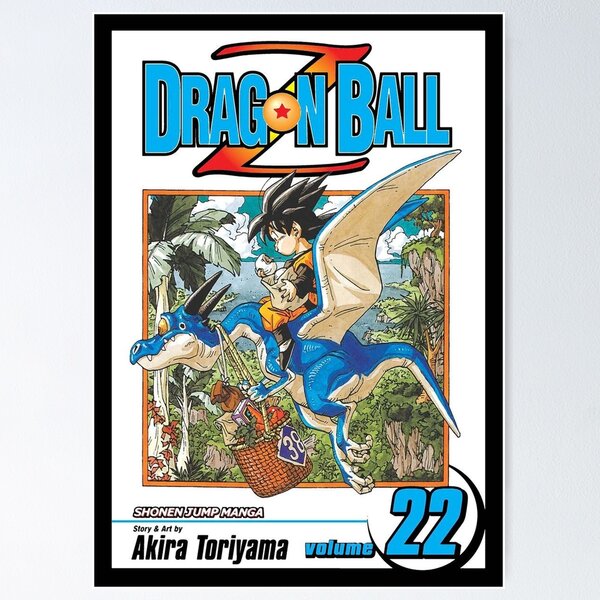 Dragon Ball, Dragon Ball Z Cover 22 Poster for Sale by ElenaArtDecor
