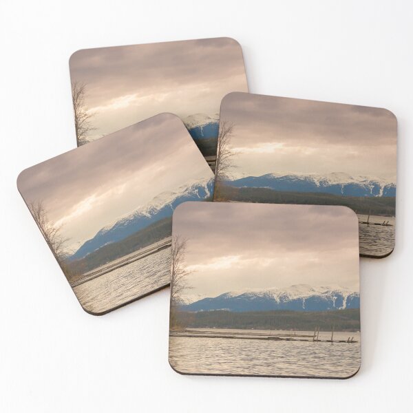 Item preview, Sunset behind Mount Hipp on Lakelse Lake, British Columbia, Canada designed and sold by SnapTPhotograph.