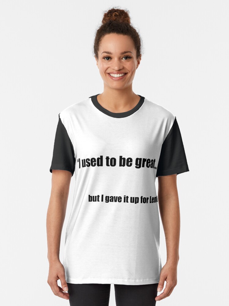 Alternate view of For The Humble Christian at Lent Graphic T-Shirt