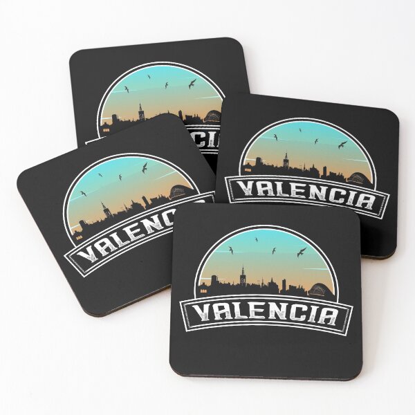 Artikelvorschau, Valencia Spain Skyline Spanish Souvenir entworfen und verkauft von TeeHome.