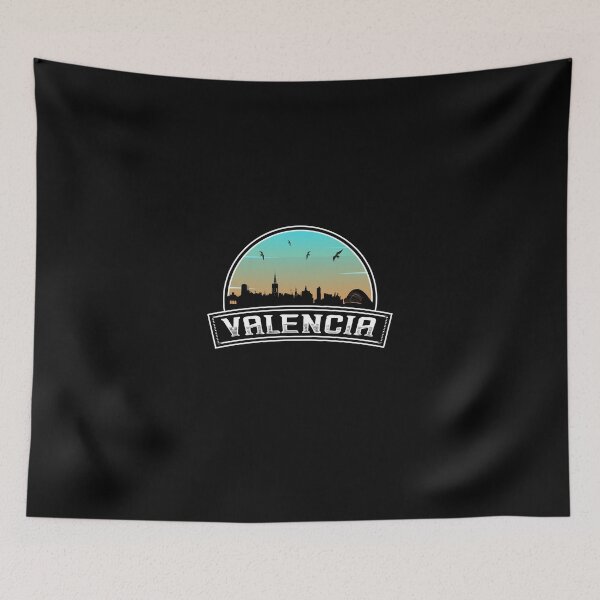 Item preview, Valencia Spain Skyline Spanish Souvenir designed and sold by TeeHome.
