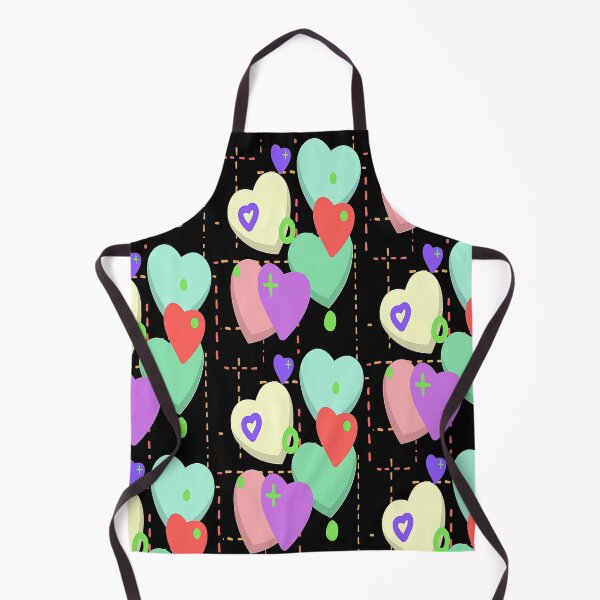 Artikelvorschau, Fröhliche Herzen, süß, lustig, Retrostyle, Girly Design. entworfen und verkauft von Adri Barnard.