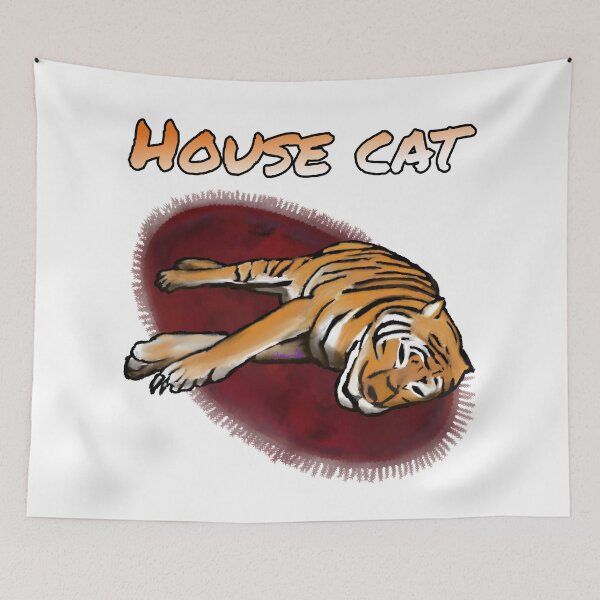 Item preview, House cat designed and sold by Amanita Amor.