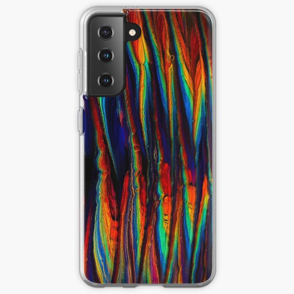 Goth Rainbow Zig Zag Samsung Galaxy Soft Case