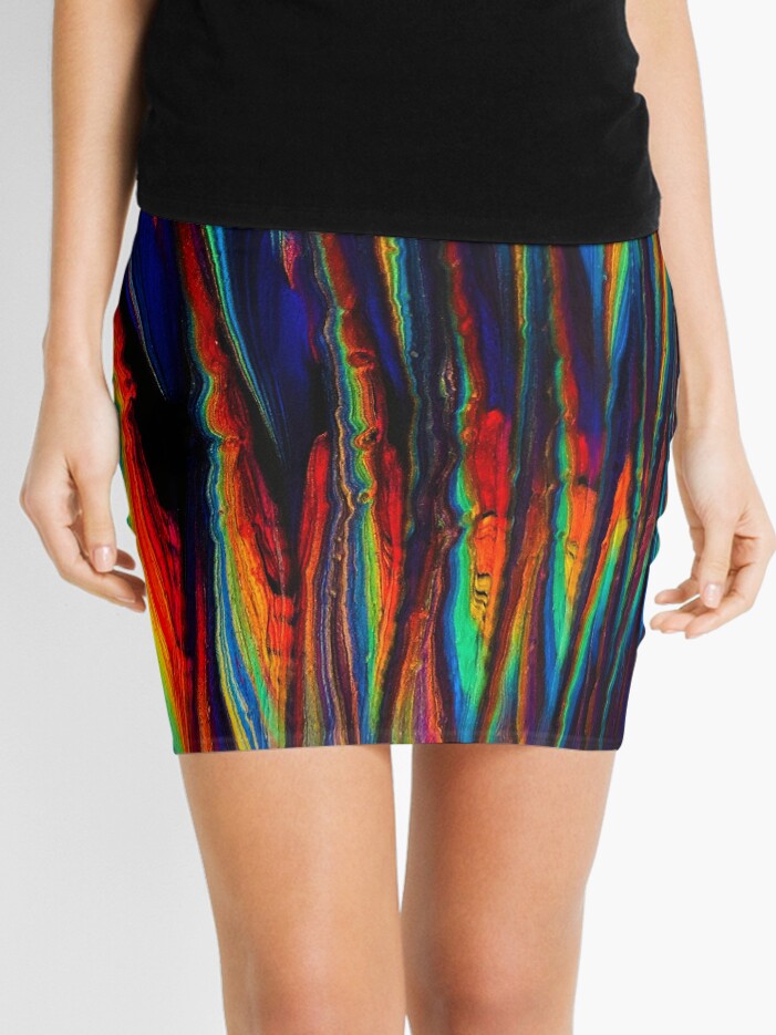 Supernova holographic mini clearance skirt