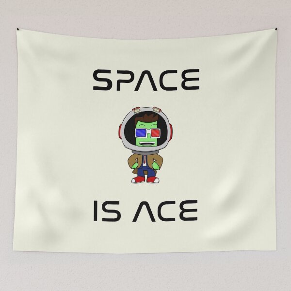 Item preview, Space is ACE , Kerbal space program , Kerbals , kids cartoon designed and sold by Mekoooo.