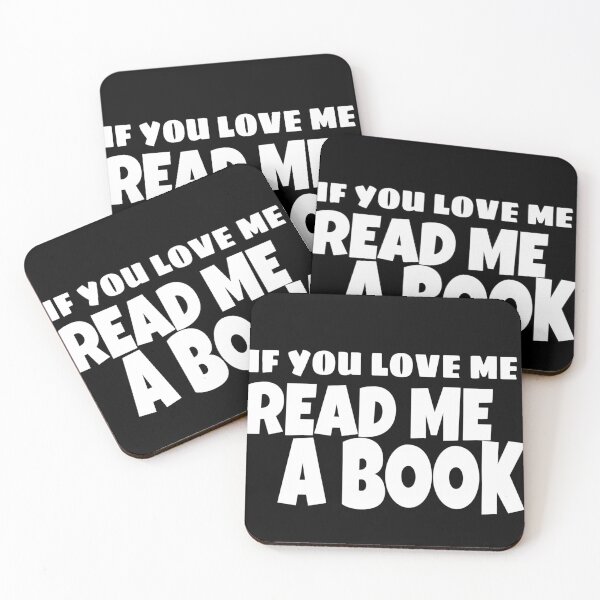 Item preview, IF YOU LOVE ME READ ME A BOOK, BIRTHDAY GIFT  designed and sold by ASsi-Eve.