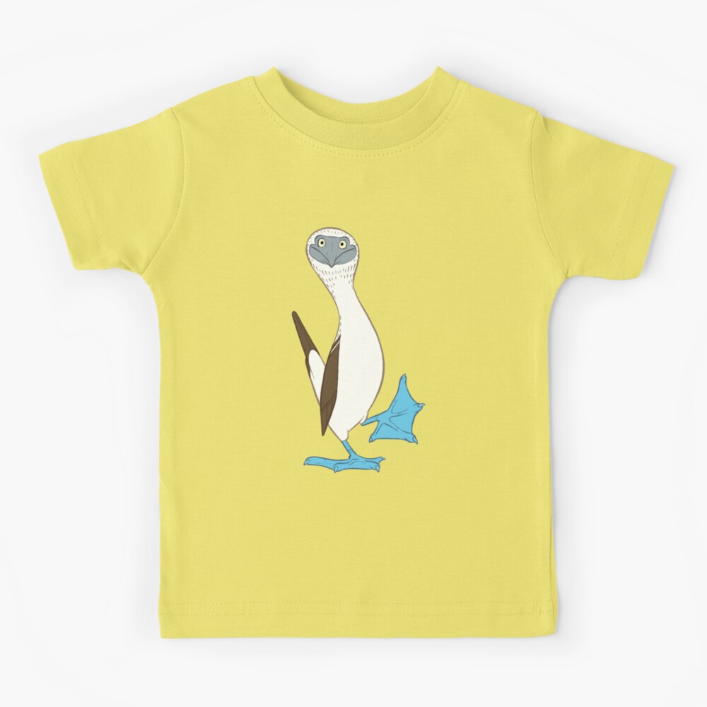 Blue-footed booby Kids T-Shirt