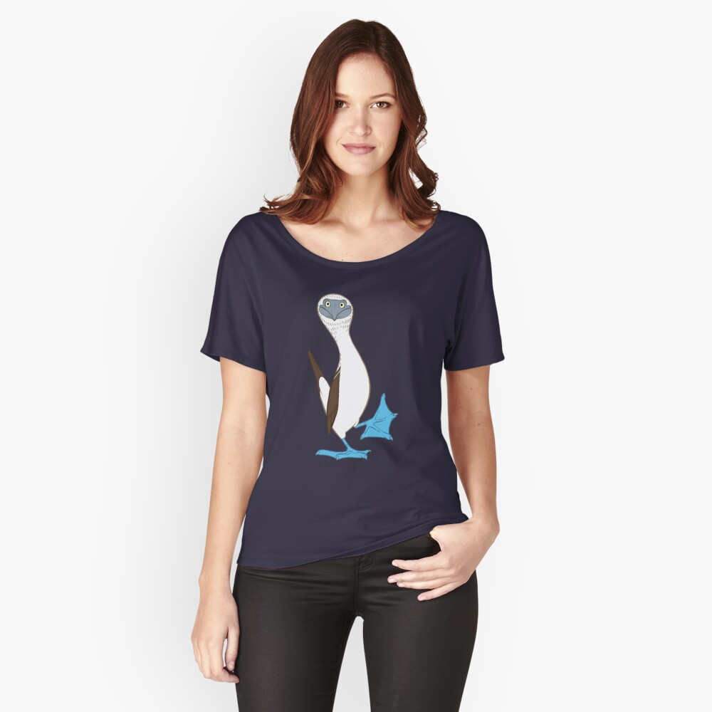 Blue-footed booby Relaxed Fit T-Shirt