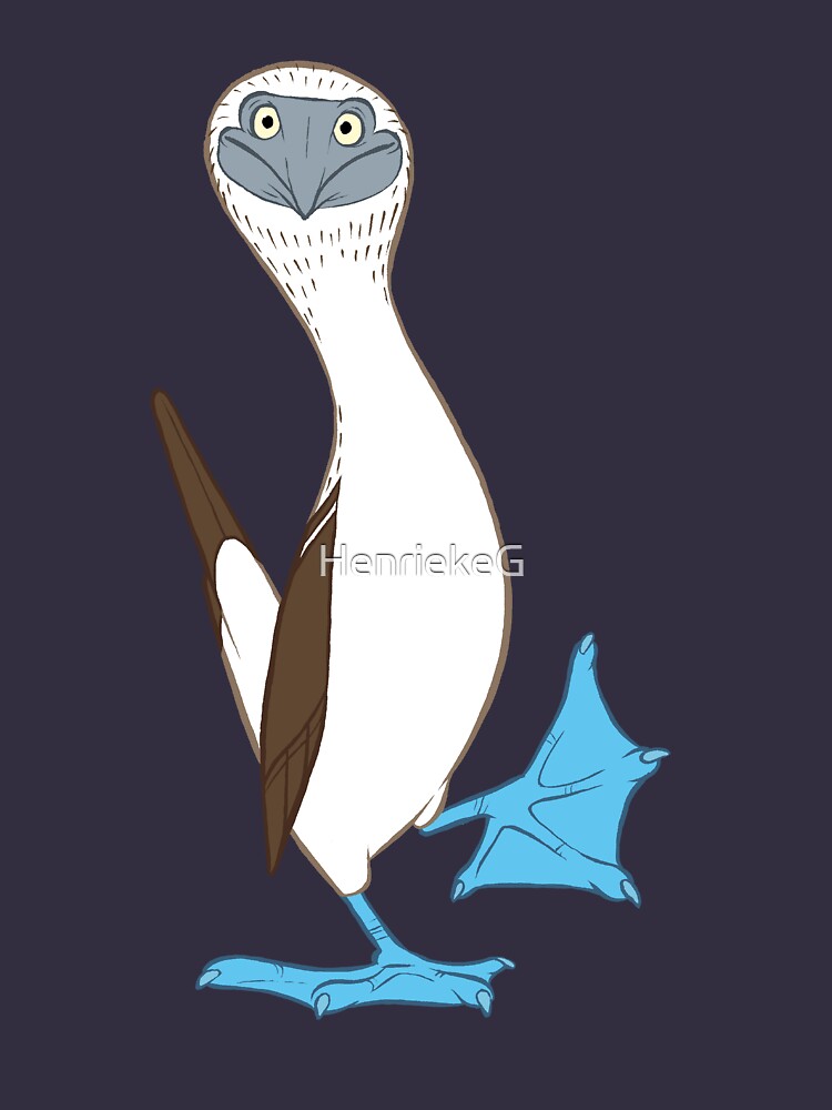 Blue-footed booby by HenriekeG