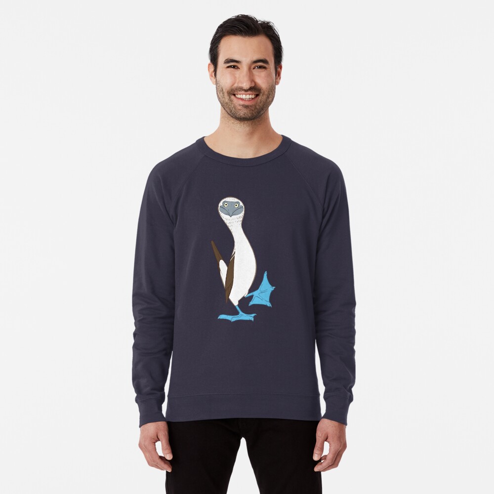 Blue-footed booby Lightweight Sweatshirt