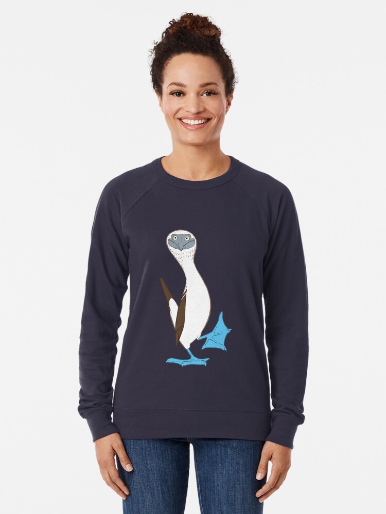 Alternate view of Blue-footed booby Lightweight Sweatshirt