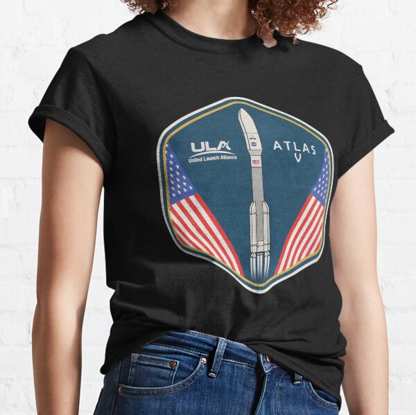Atlas V Rocket Badge Classic T-Shirt