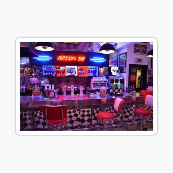 American Diner Kühlschrankmagnet American Diner Magnet Amerika Magnetset Eis 