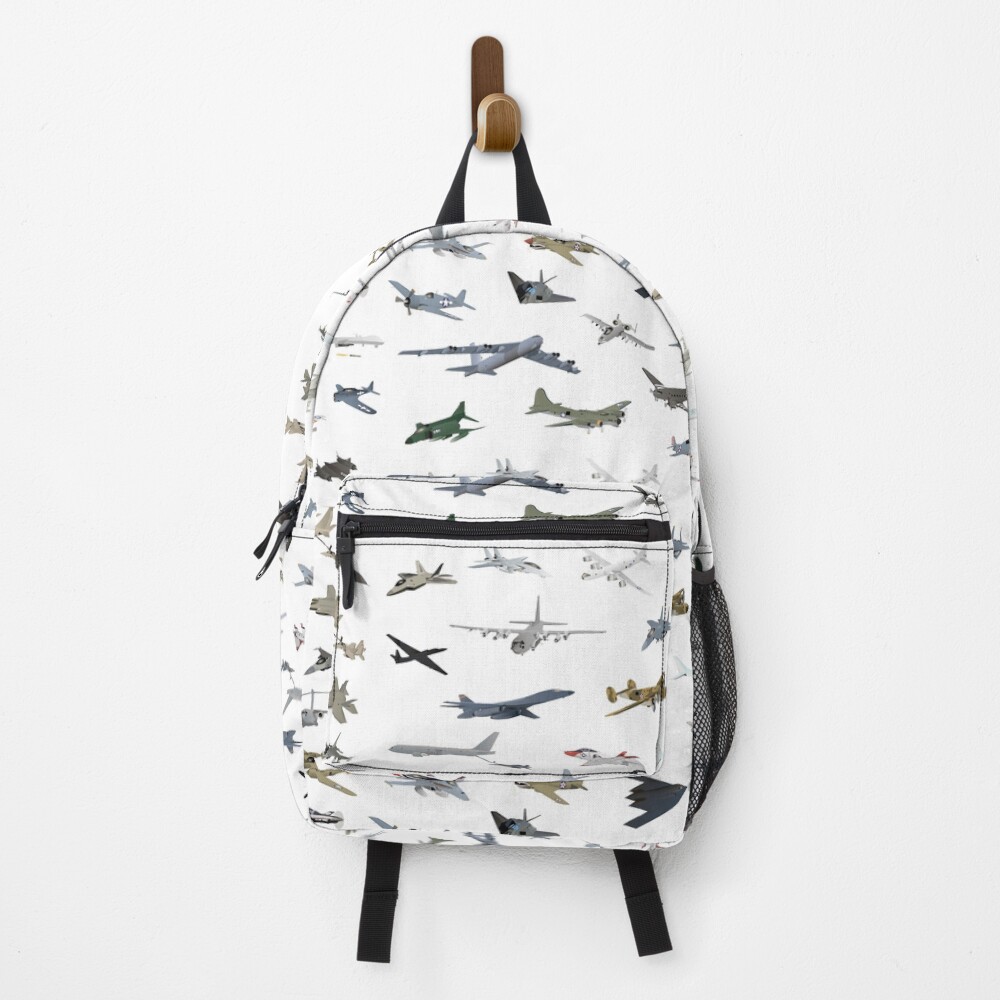 American Military Airplanes Backpack