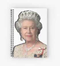 GOD SAVE THE QUEEN Spiral Notebook
