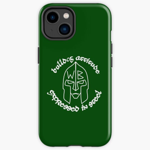 Bull Dog Attitude, Expressed in Steel iPhone Tough Case