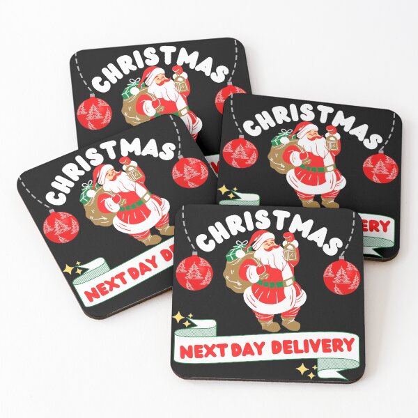 Item preview, Christmas Next Day Delivery designed and sold by Vibing-Right.