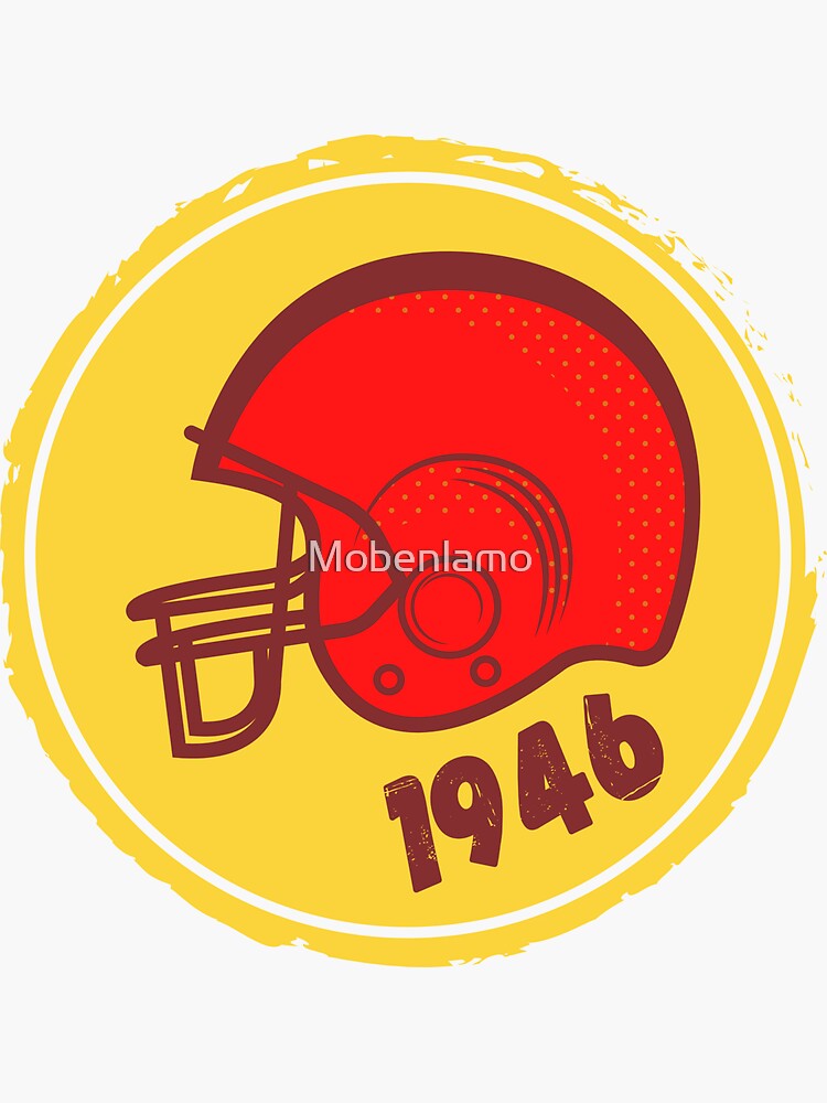 Cleveland Browns 1946' Sticker for Sale by Mobenlamo