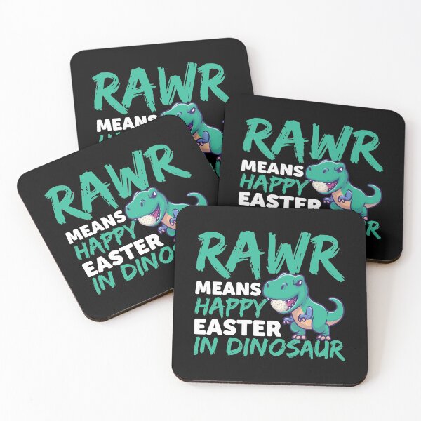 Item preview, Rawr Means Happy Easter In Dinosaur Gift designed and sold by Joxxio.
