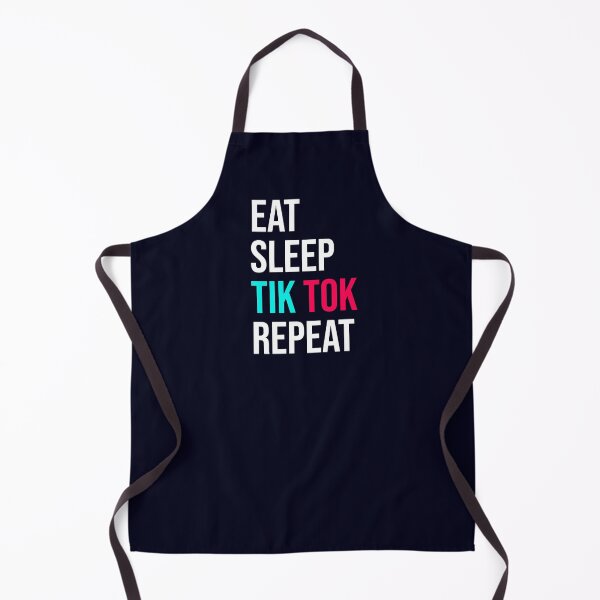 Item preview, Eat Sleep Tik Tok Repeat designed and sold by CatArtStore.