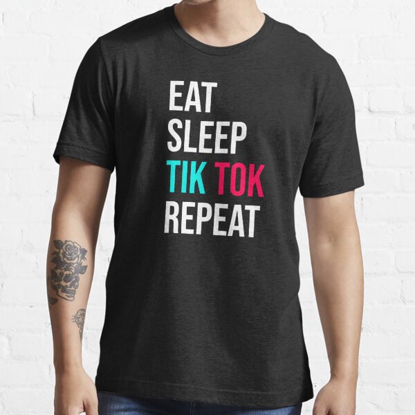  Eat Sleep Oof Repeat Gamers Meme T-Shirt : Clothing