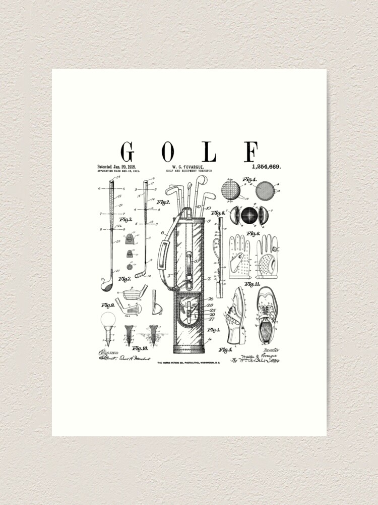 その他 Illustrated History of Golf antique-sport-illustration-