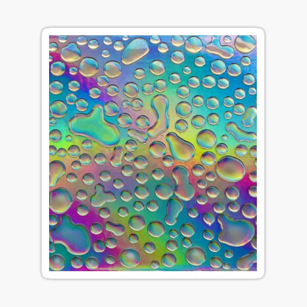 Neon Drips Sticker