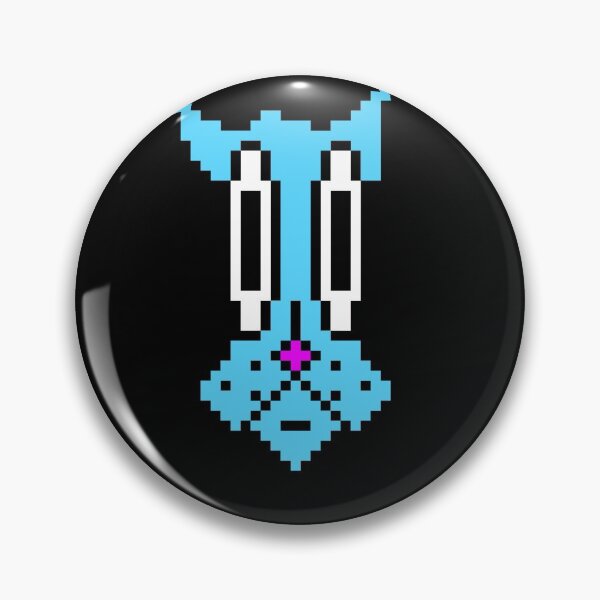Item preview, Pixel Blue Rabbit Dog designed and sold by TeachUrb.