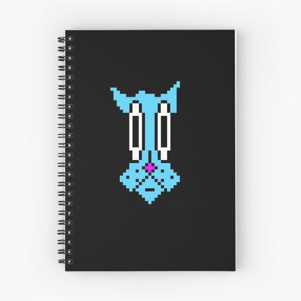 Item preview, Pixel Blue Rabbit Dog designed and sold by TeachUrb.
