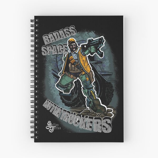 Item preview, Space Man Muthatrucker ! designed and sold by GallonTattoo.