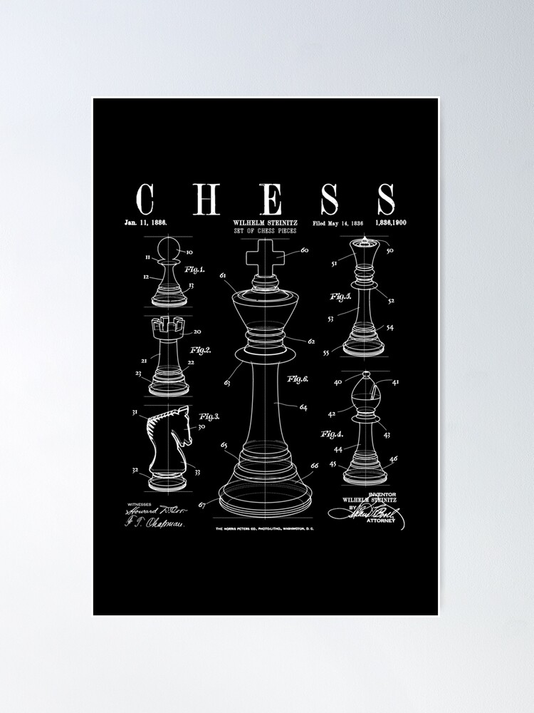 Chess Poster, King Of The Chess - Pawns Are The Soul Of The Game -  FridayStuff