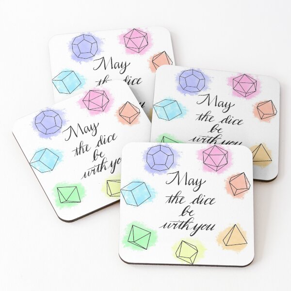 Item preview, May the dice be with you designed and sold by Miezka.