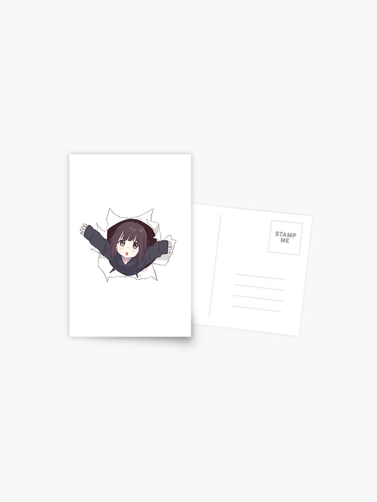 Menhera chan anime  Sticker for Sale by uisch