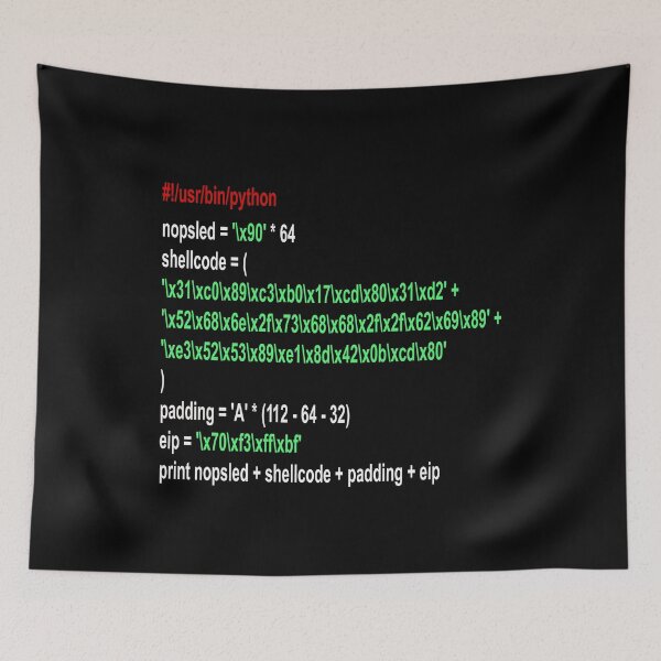 Item preview, Cyber security - Hacker - Buffer Overflow Shellcode designed and sold by clubtee.