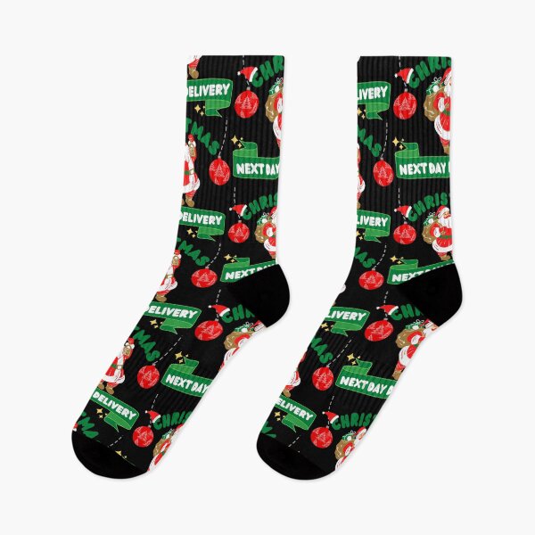 Item preview, Christmas Next Day Delivery designed and sold by Vibing-Right.