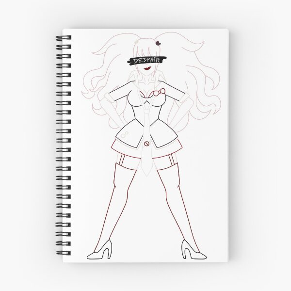 Item preview, Danganronpa Junko Enoshima Line Art designed and sold by ghevacos.
