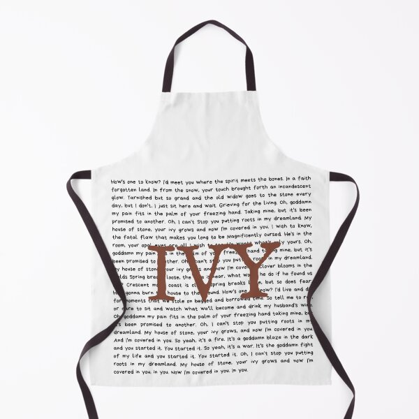 Item preview, IVY lyrics - Taylor Swift Evermore designed and sold by bombalurina.
