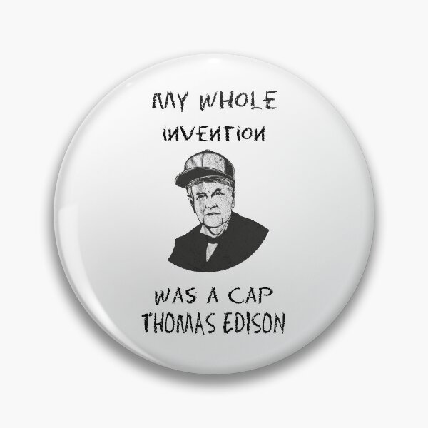 Item preview, THOMAS EDISON CAP ! designed and sold by ariaarti.