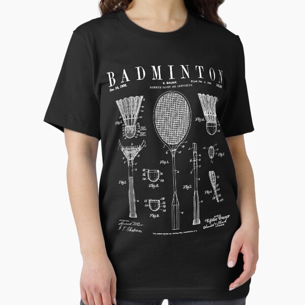 Item preview, Badminton Old Vintage Patent Drawing Print designed and sold by GrandeDuc.