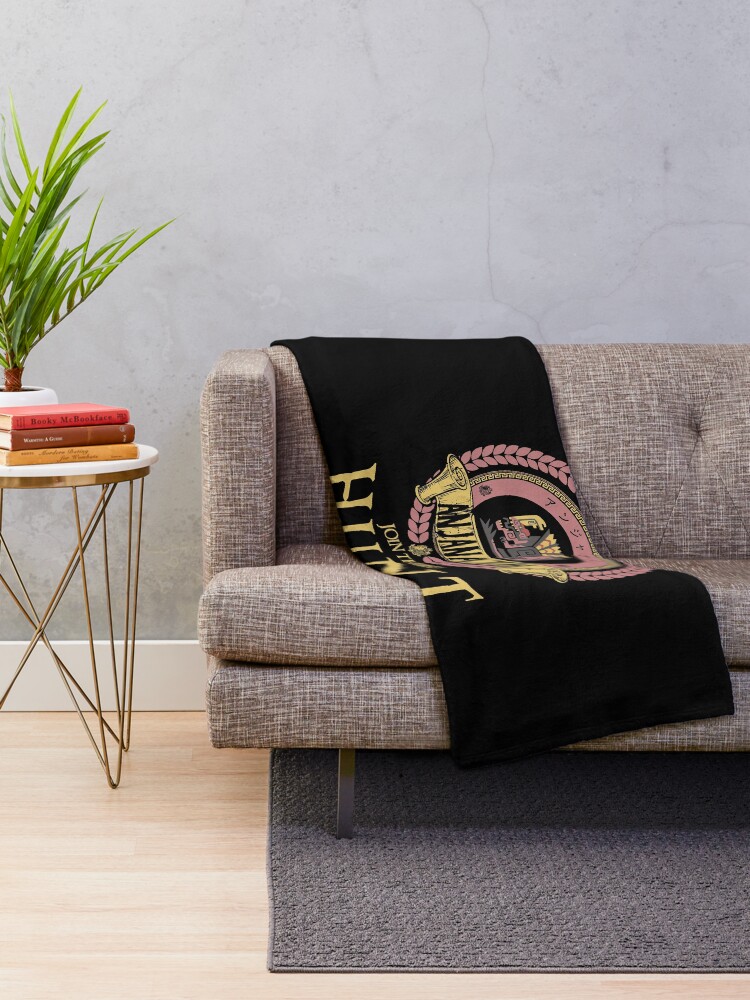 Aperçu 2 sur 6. Plaid avec l'œuvre ANJANATH - LIMITED EDITION créée et vendue par exionstudios.