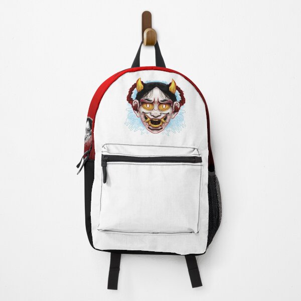 Item preview, Hannya mask backpack designed and sold by Deathoftheself.
