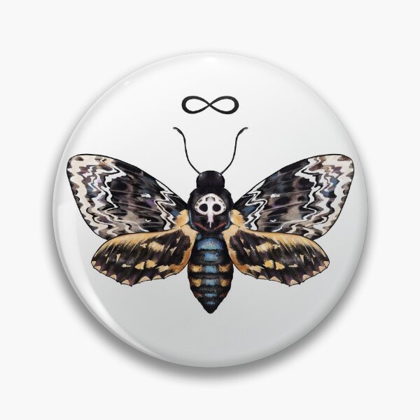 Item preview, Skull moth  designed and sold by Sitenkovamary.