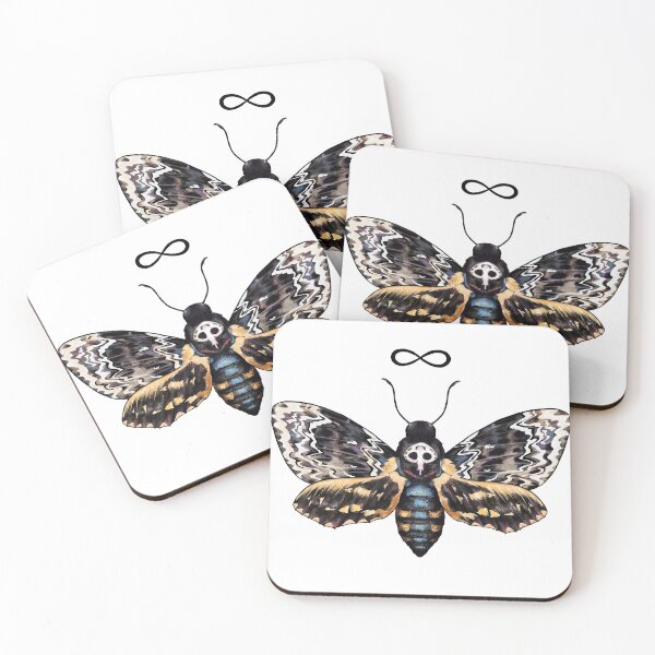 Item preview, Skull moth  designed and sold by Sitenkovamary.